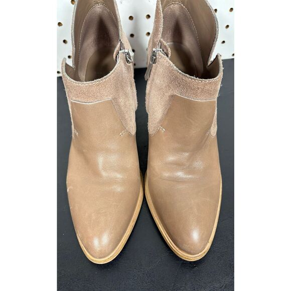 Marc Fisher leather & suede bootie size 6.5 - Picture 7 of 14